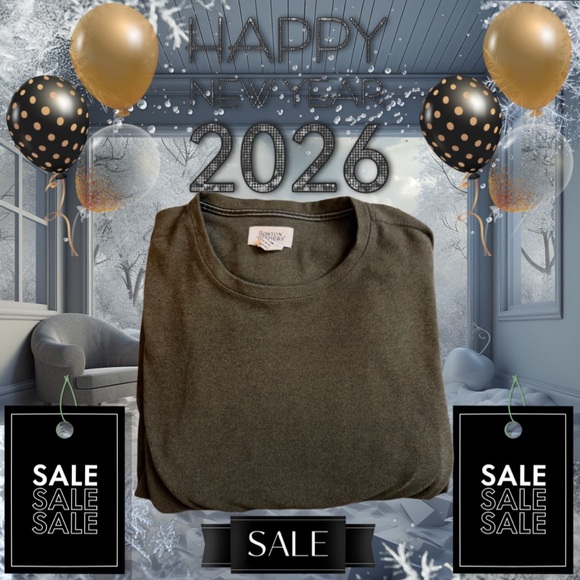 “RARE” Men's Boston Traders Classic Green Sweatshirt Large - Picture 2 of 9